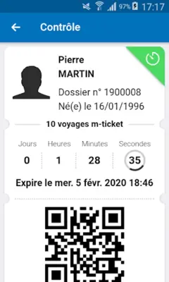 M'Ticket android App screenshot 1