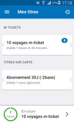 M'Ticket android App screenshot 5